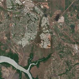 Gunn Satellite Map