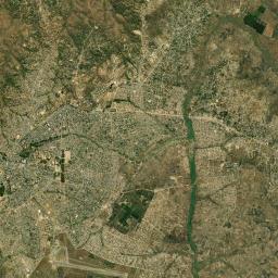 Huambo Satellite Map