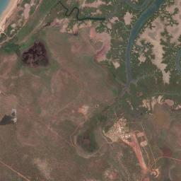 Wadeye Satellite Map