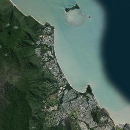 Kewarra Beach Satellite Map