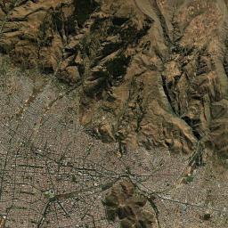 Cochabamba Satellite Map