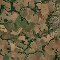Edéia Satellite Map