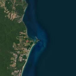 Mission Beach Satellite Map