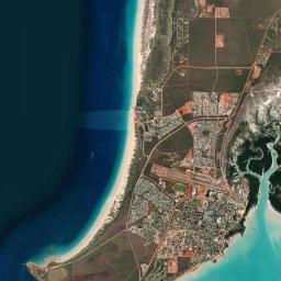Cable Beach Satellite Map