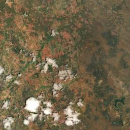 Kwekwe District Satellite Map