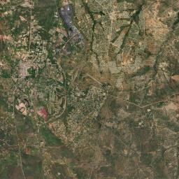 Kwekwe Satellite Map