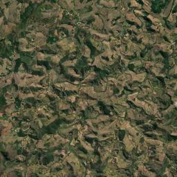 Santana do Manhuaçu Satellite Map