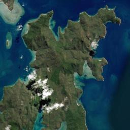 Whitsundays Satellite Map