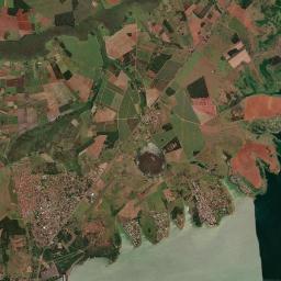 Fronteira Satellite Map