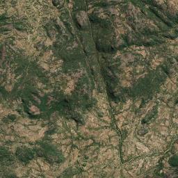 Mberengwa District Satellite Map