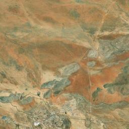 Karibib Satellite Map