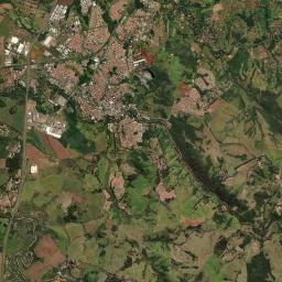 Jaguariúna Satellite Map