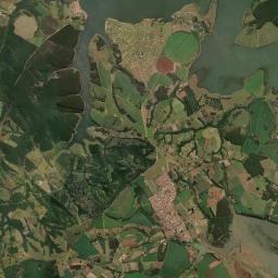 Paranapanema Satellite Map