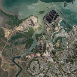 Clinton Satellite Map