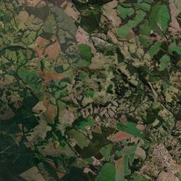 Curiúva Satellite Map