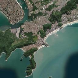 Guarujá Satellite Map