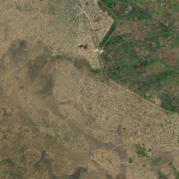 Chokwé Satellite Map