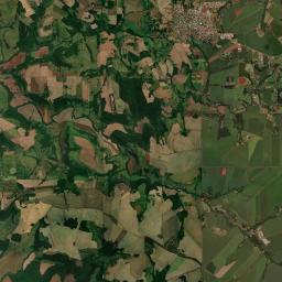 Ouro Verde do Oeste Satellite Map