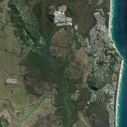 Maroochy River Satellite Map