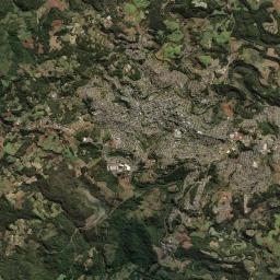 Caçador Satellite Map