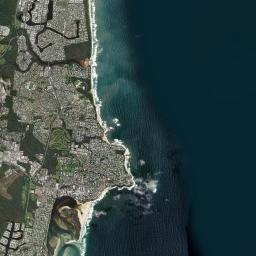 Dicky Beach Satellite Map