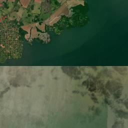 San Cosme y Damián Satellite Map