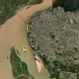 Corrientes Satellite Map
