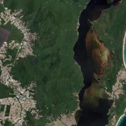 Santa Monica Satellite Map