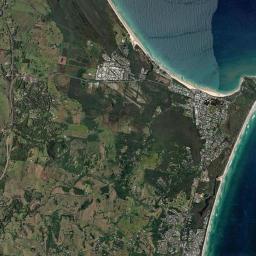 Byron Bay Satellite Map