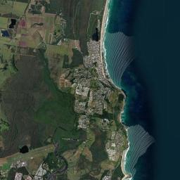 Lennox Head Satellite Map