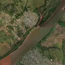 Paso de los Libres Satellite Map