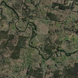 Coutts Crossing Satellite Map