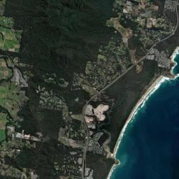 Emerald Beach Satellite Map