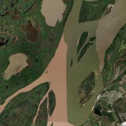 Piedras Blancas Satellite Map