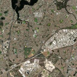 Shelley Satellite Map