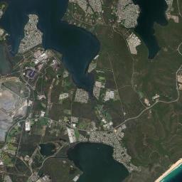 Chain Valley Bay Satellite Map