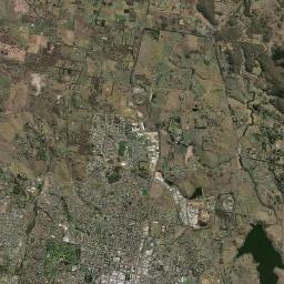 Orange Satellite Map