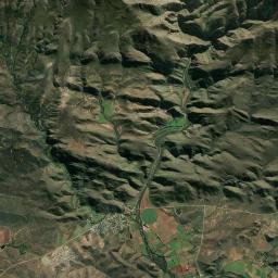 De Rust Satellite Map