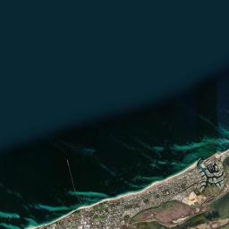 Busselton city cenre Satellite Map