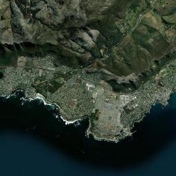 Hermanus Satellite Map