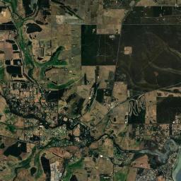 Lower King Satellite Map