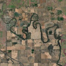 Nathalia Satellite Map