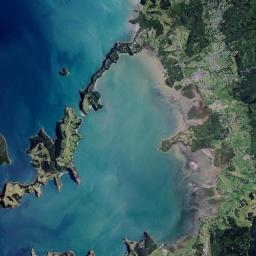 Coromandel Satellite Map