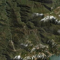 Falls Creek Satellite Map