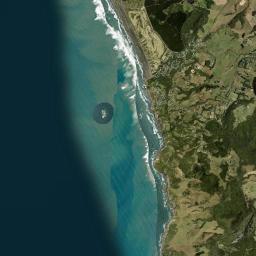 Muriwai Beach Satellite Map