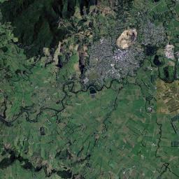 Waihi Satellite Map