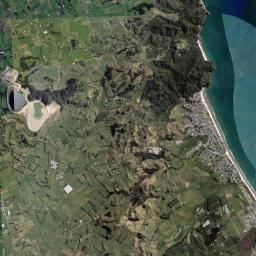 Waihi Beach Satellite Map