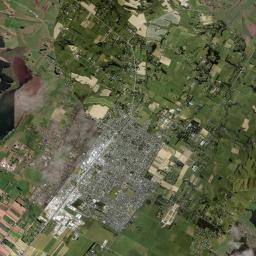 Levin Satellite Map