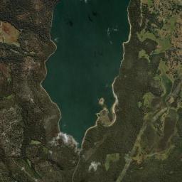 Central Highlands Satellite Map