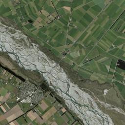 Rakaia Satellite Map